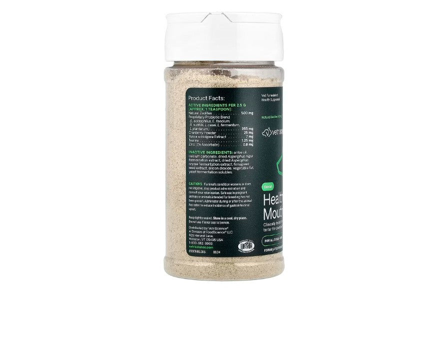 VETRISCIENCE Laboratories Perio Support Dental Health Powder for Cats&Dogs 4.2oz