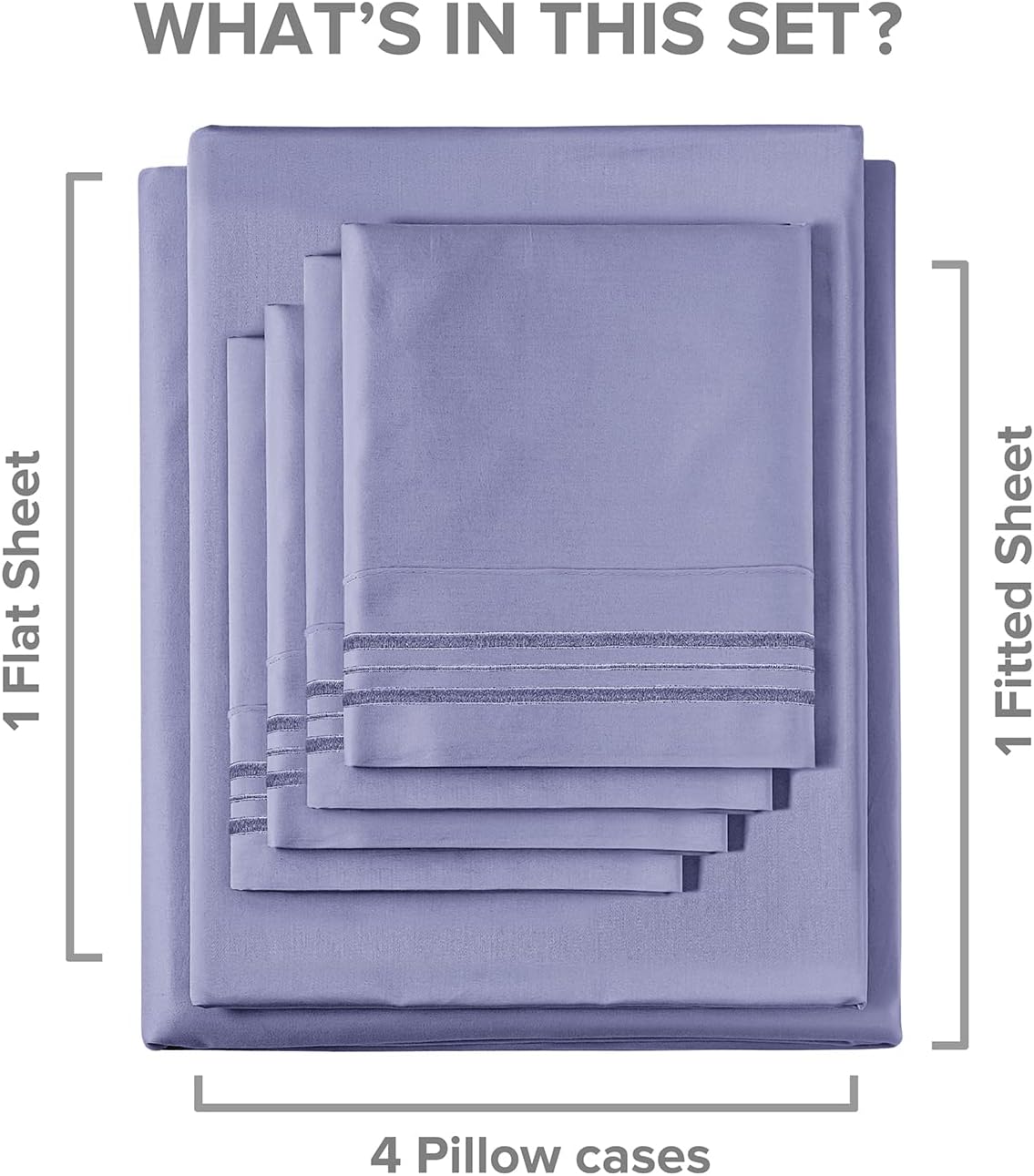 lavender bed sheet, cotton bed sheet, egyptian bed sheet, fitted bed sheet, deep pockets, wrinkle free, bamboo bed sheet, soft bed sheet, luxury bed sheet