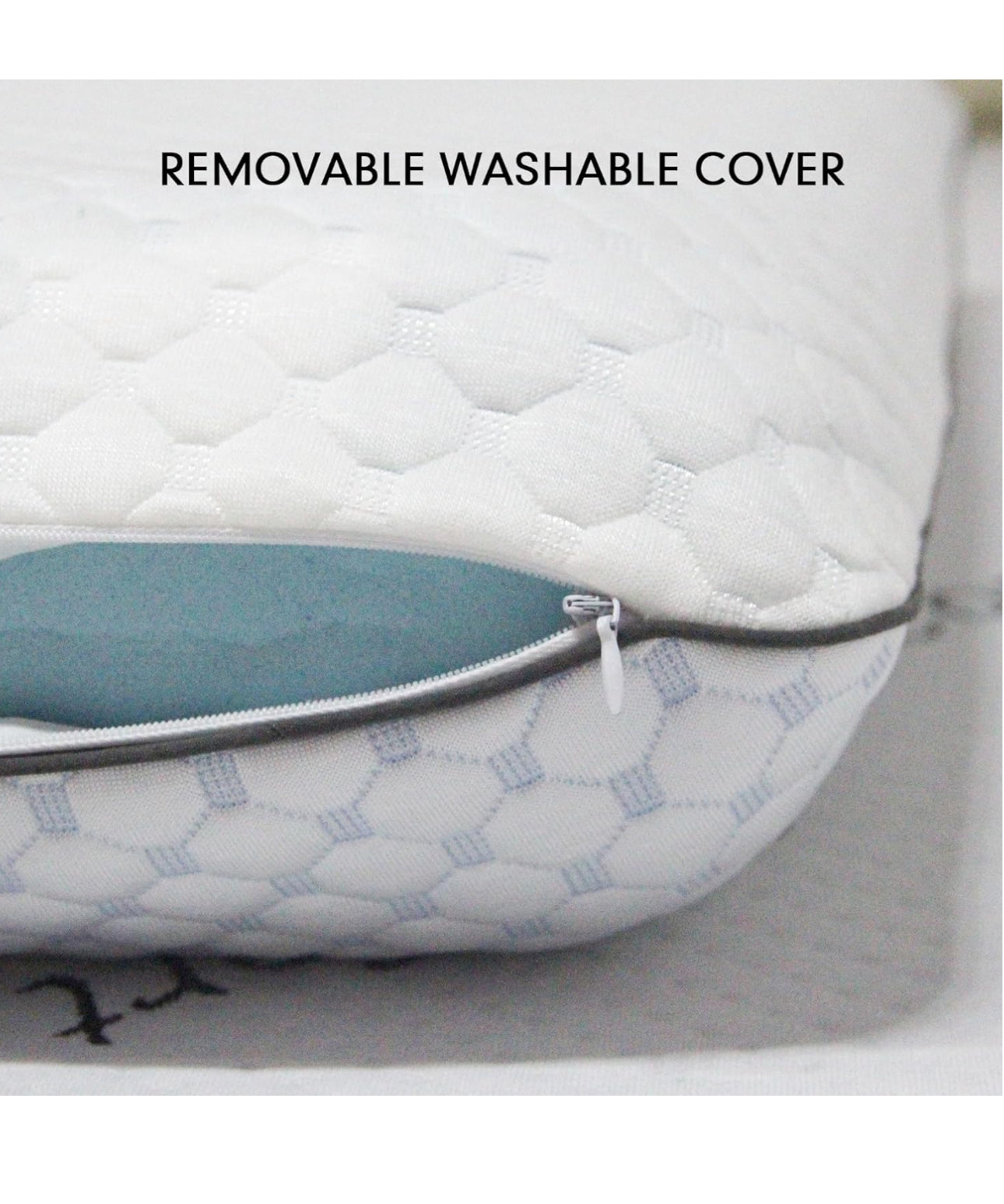 Memory Foam Neck Pillow - Cool Bamboo for Neck Pain and Arthritis