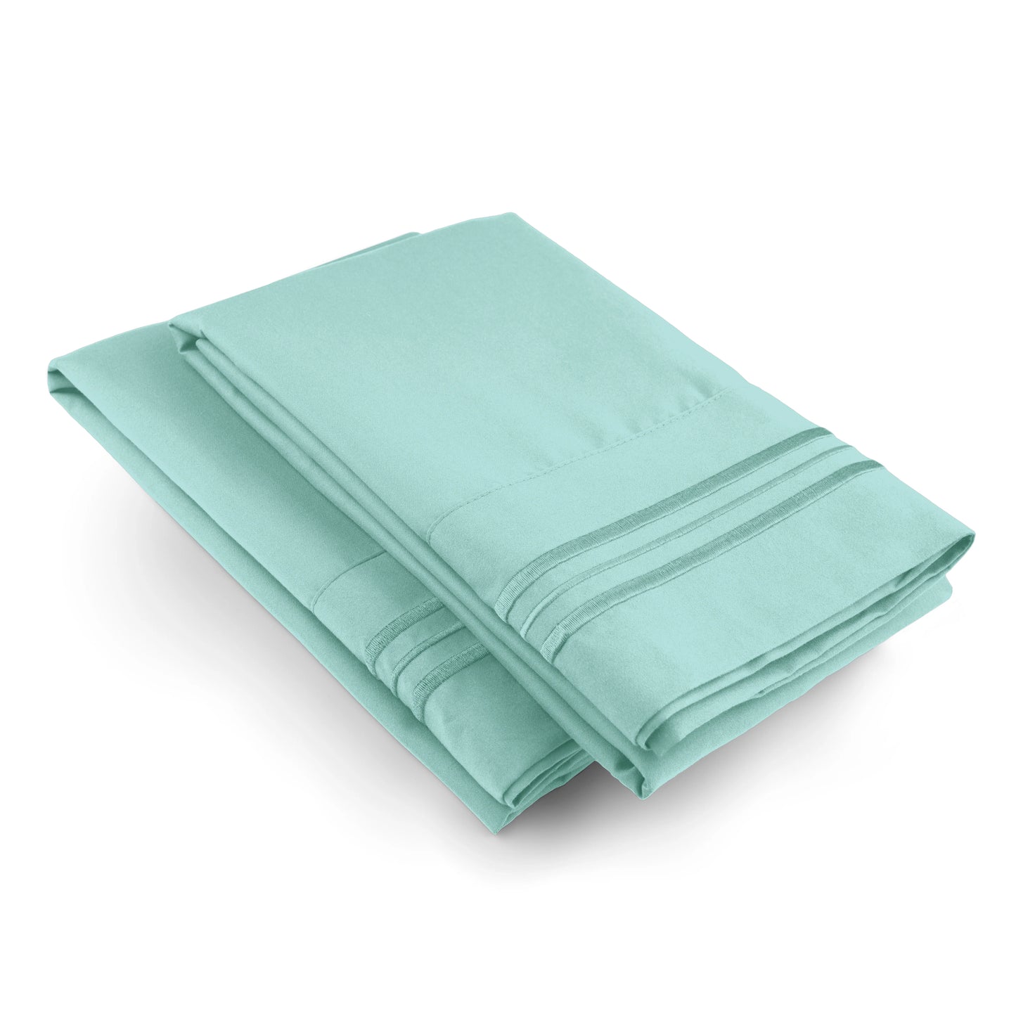 Pillowcase Set (2 pcs) | Hypoallergenic-Deep Pockets-Fade,Wrinkle,Stain Resistant-1800 Thread Count