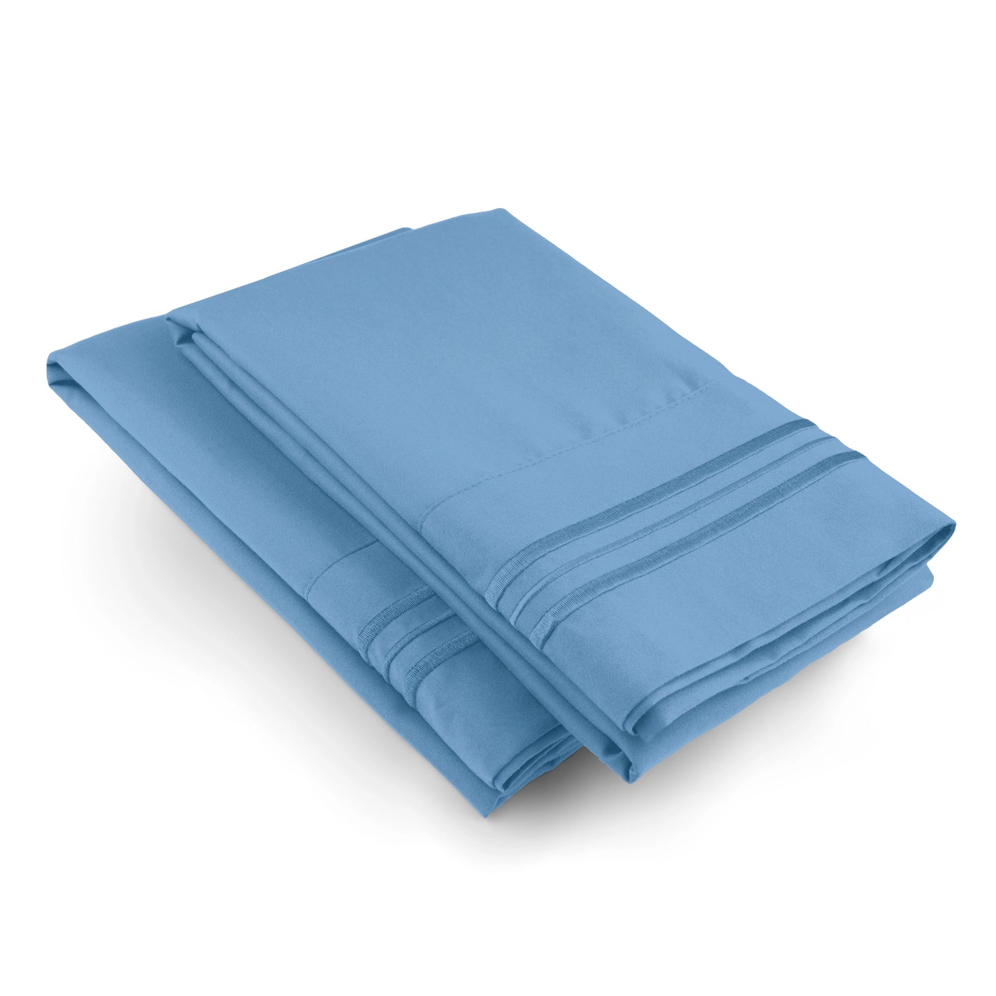 Pillowcase Set (2 pcs) | Hypoallergenic-Deep Pockets-Fade,Wrinkle,Stain Resistant-1800 Thread Count