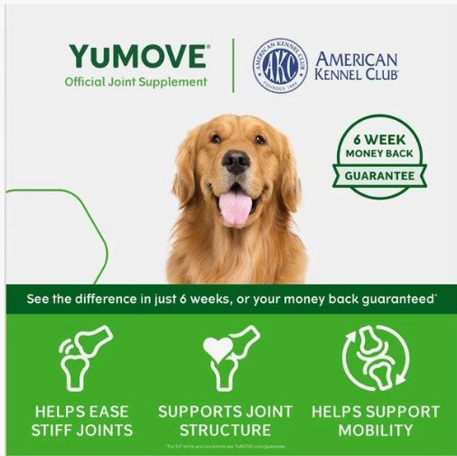 YuMOVE Mobility Hip & Joint Care Chewable Tablet Supplement for Adult Dogs, 120 count